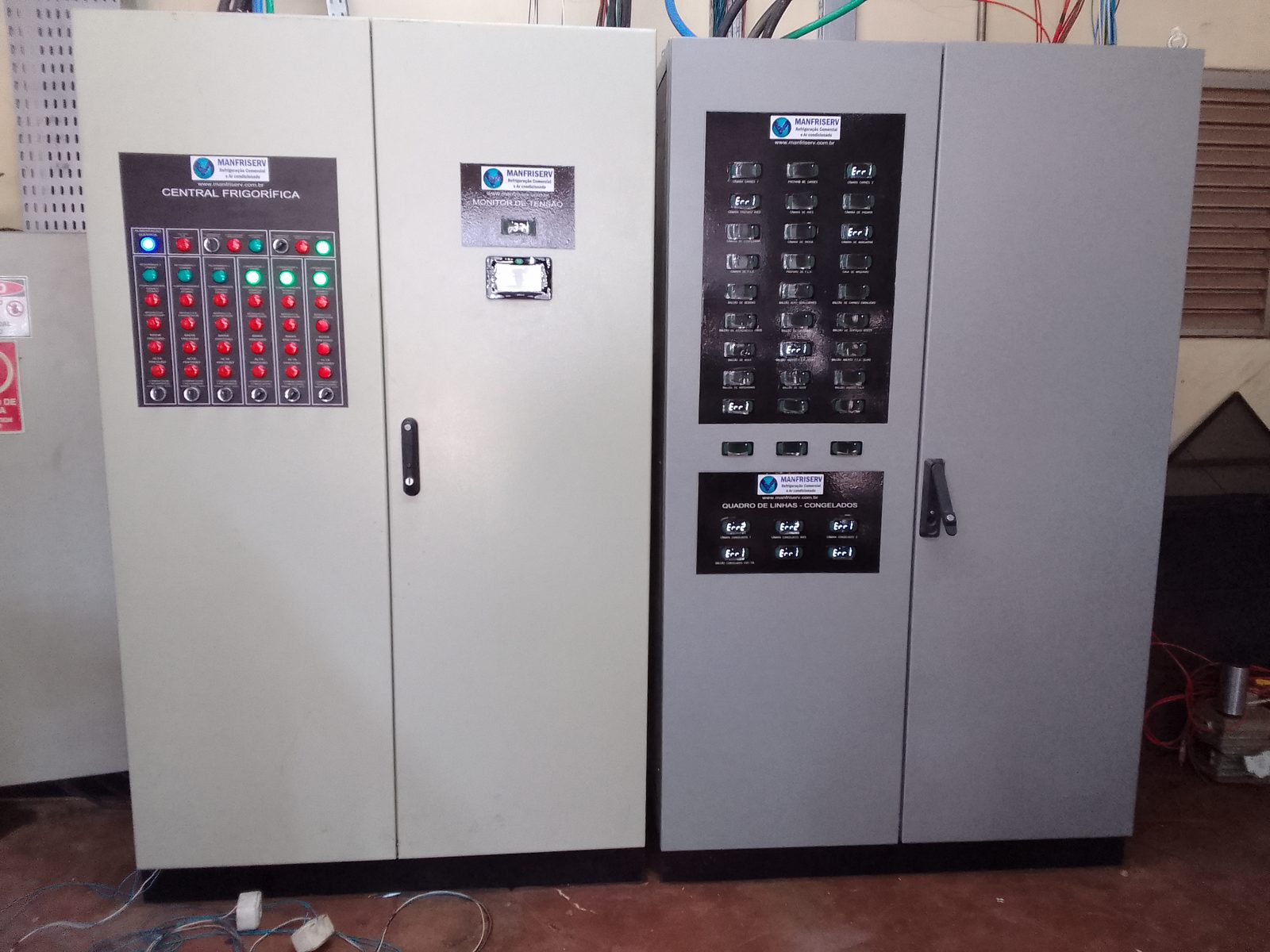 Supermercado Savegnago — trabalho elétrico executado 4